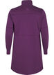 Sweat-shirt court avec un col haut et une taille ajustable, Deep Purple, Packshot image number 1
