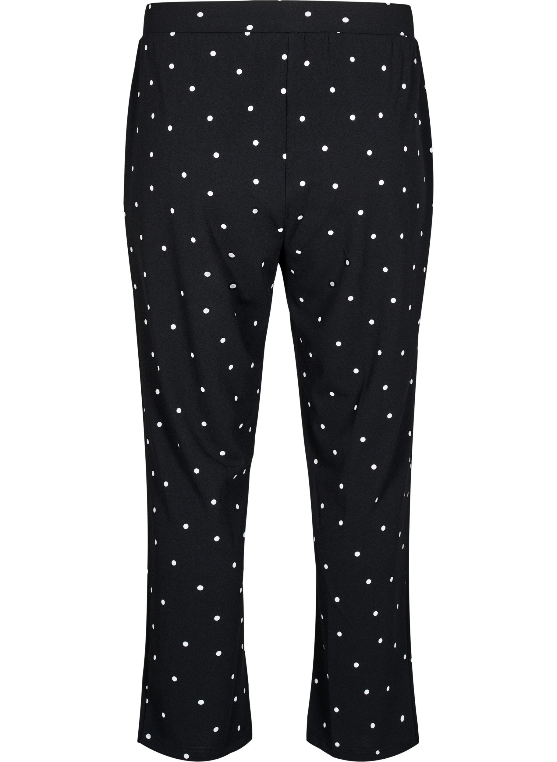 ZizziPantalon &agrave; coupe droite, Noir, Packshot image number 1