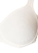 Soutien-gorge confort avec superposition en dentelle et bonnets moul&eacute;s, Blanc, Packshot image number 2