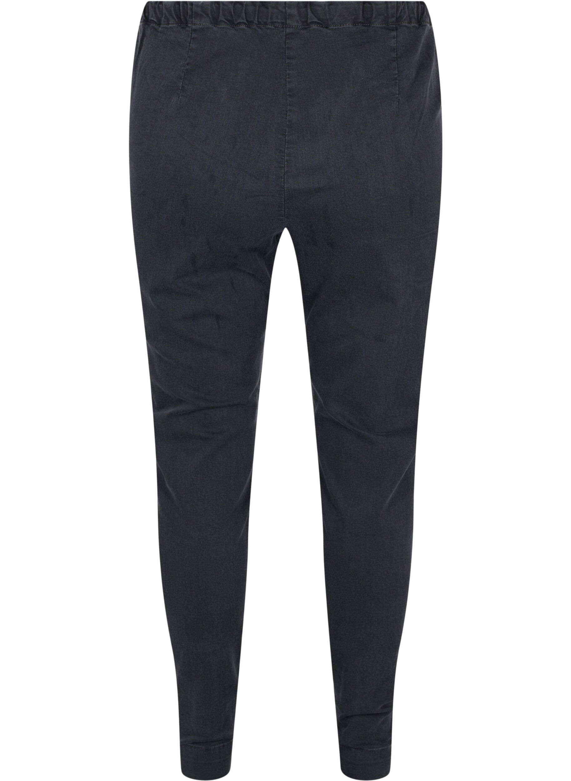 Zizzi Jegging avec d&eacute;tail de fermeture &eacute;clair , Grey Wash, Packshot image number 1