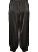 Pantalon ballon satin&eacute;, Noir, Packshot image number 1