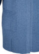 Cardigan en tricot c&ocirc;tel&eacute; avec poches, Bleu, Packshot image number 2