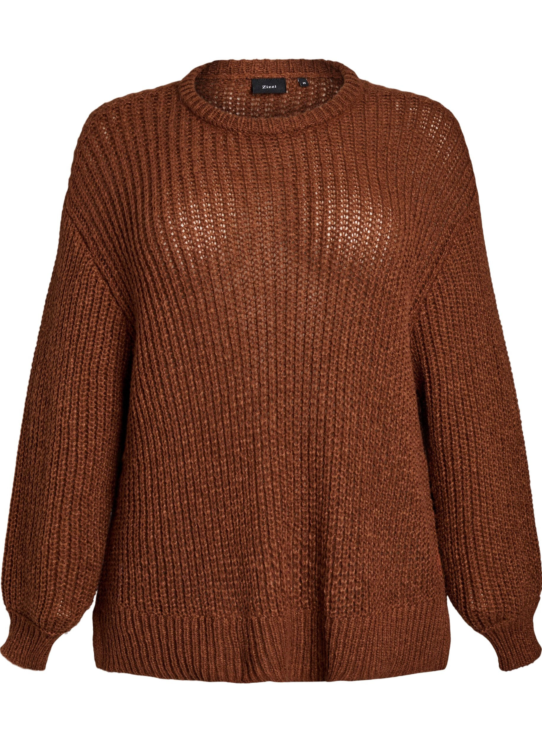 Pull en maille avec franges dans le dos