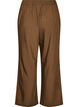 Pantalon &agrave; coupe ample avec paillettes, Marron, Packshot image number 1