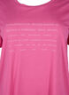 T-shirt avec motif de texte, Shocking Pink W.Pink, Packshot image number 2