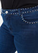 Jean Amy super slim avec rivets, Dark blue, Model image number 2