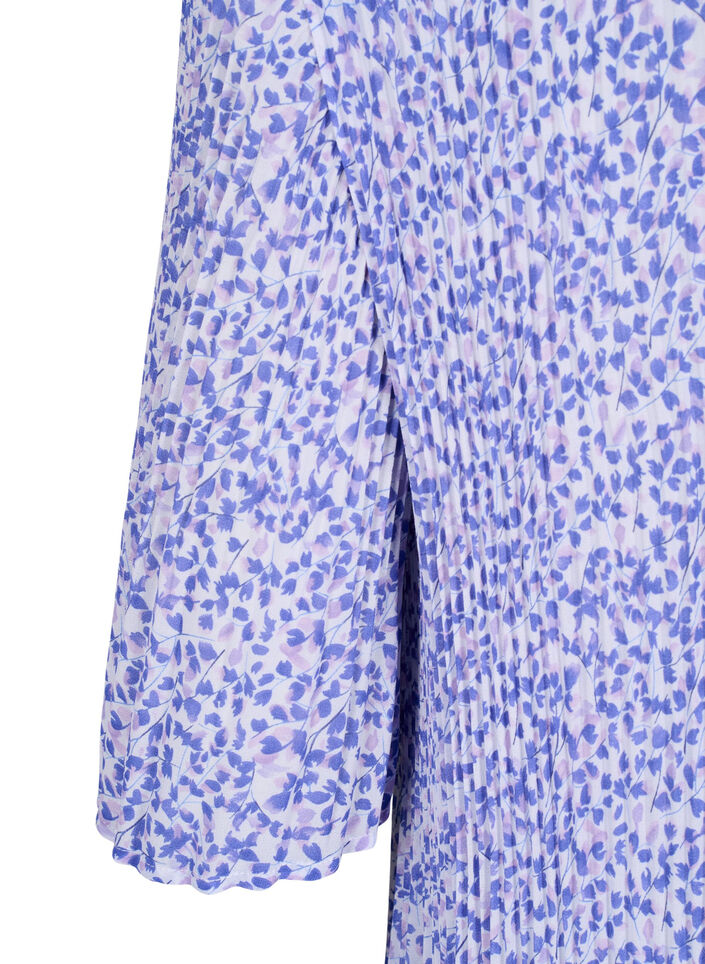 Chemisier floral plissé, Small Flower AOP, Packshot image number 3