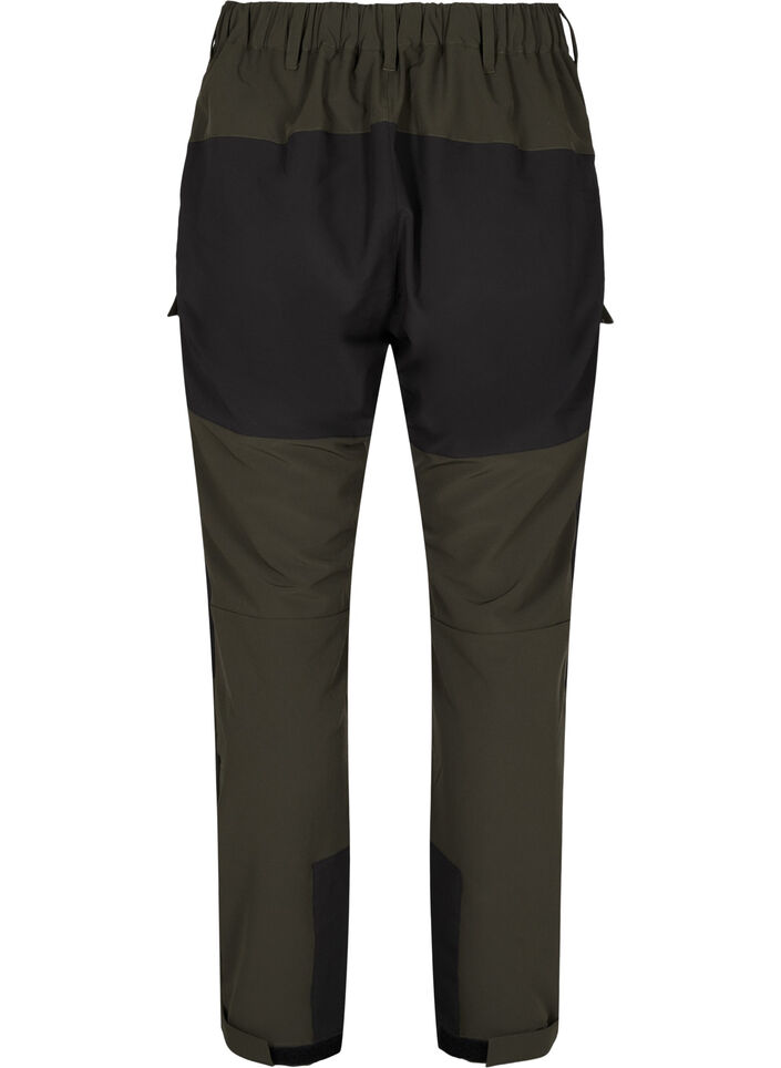 Pantalon de randonnée imperméable avec poches, Forest Night, Packshot image number 1