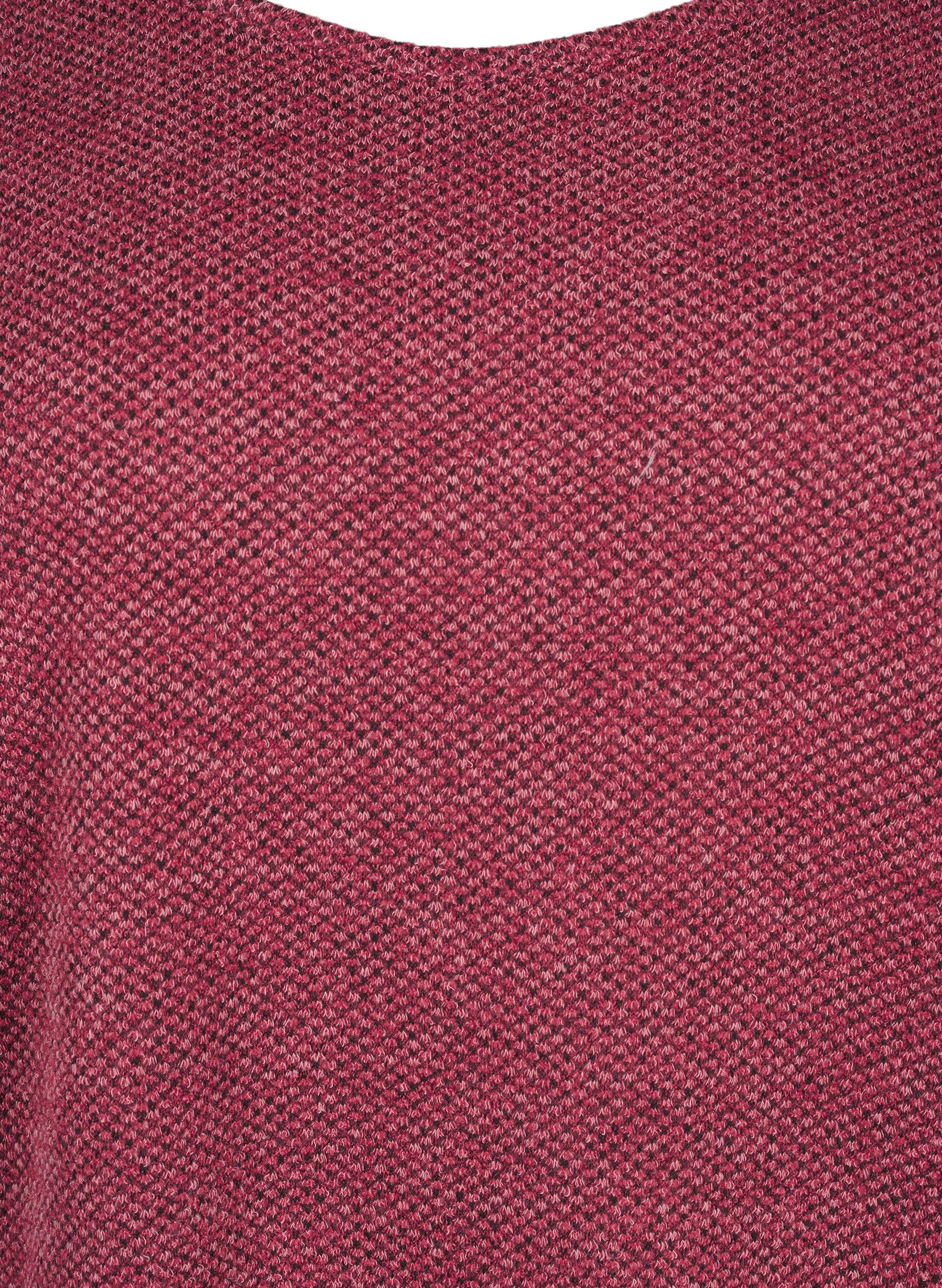 Zizzi Robe t-shirt &agrave; manches courtes, Dry Rose, Packshot image number 2