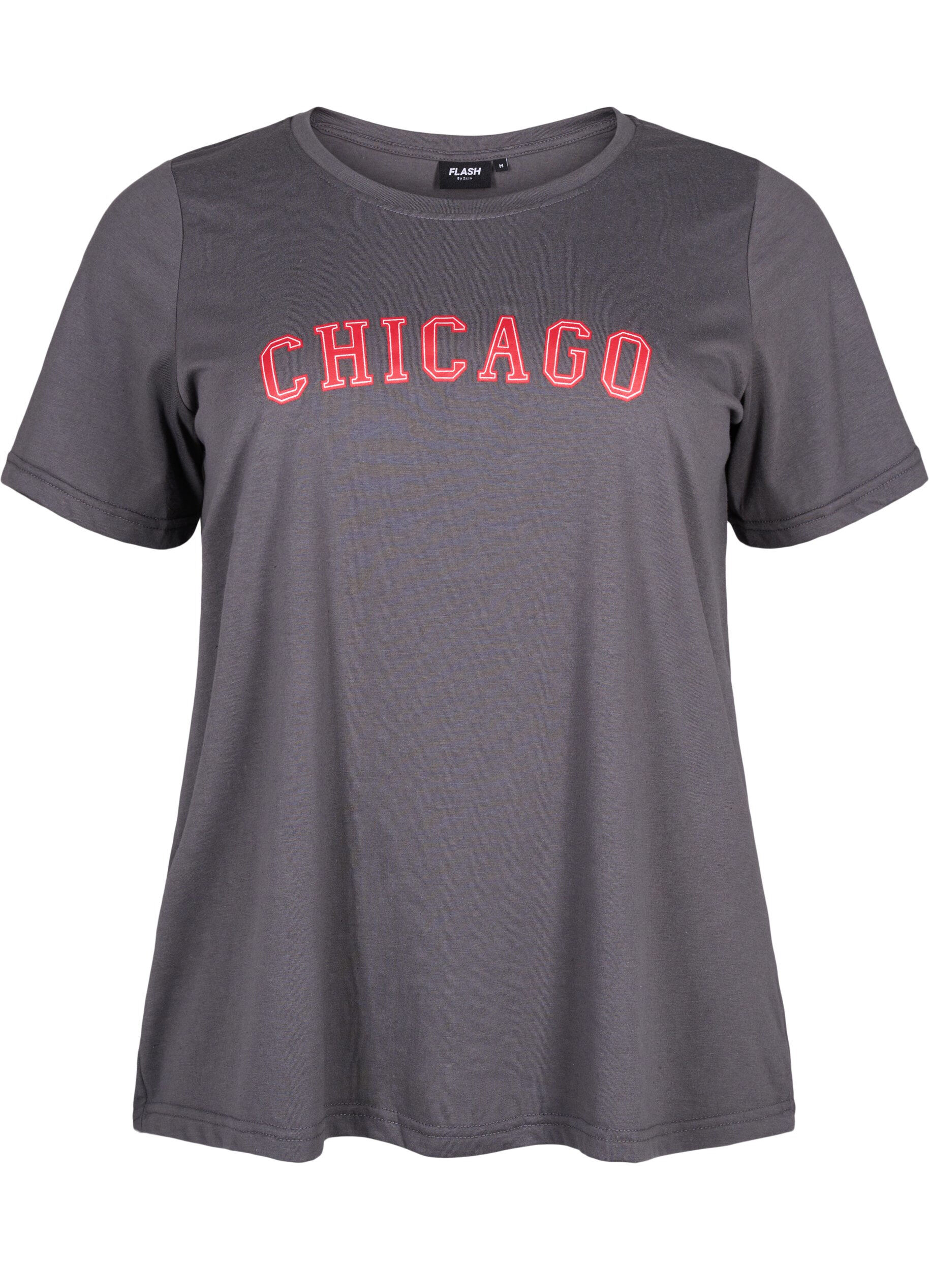 Zizzi FLASH - T-shirt avec motif, Iron Gate Chicago, Packshot image number 0