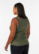 Haut &agrave; dentelle, Vert, Model image number 2