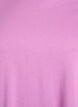 T-shirt basique en coton &agrave; col rond, Violet, Packshot image number 2