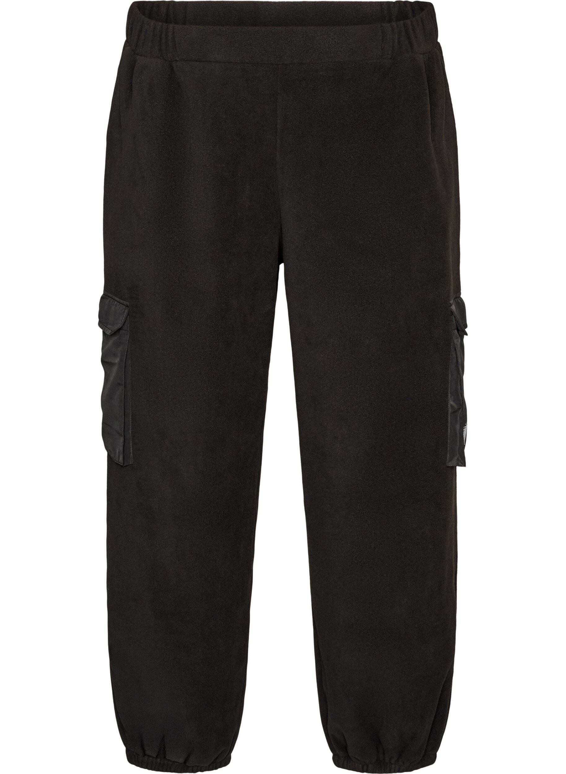Jogging en molleton avec poches cargo