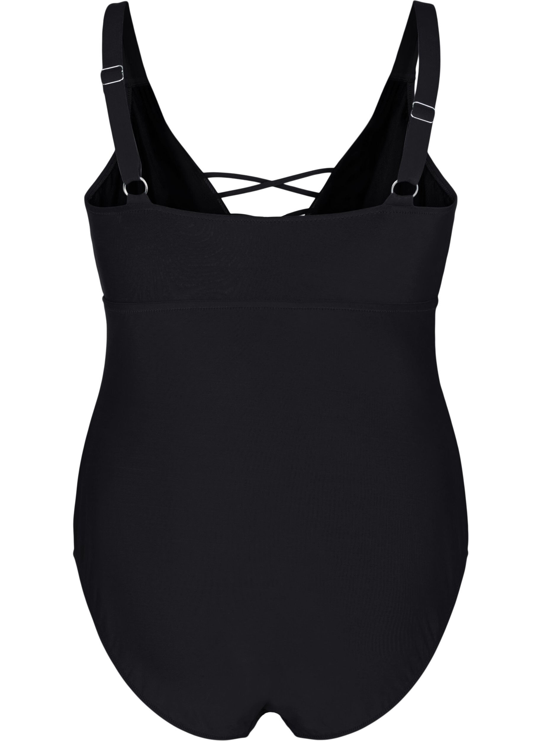 Zizzi Maillot de bain avec fil, Black, Packshot image number 1