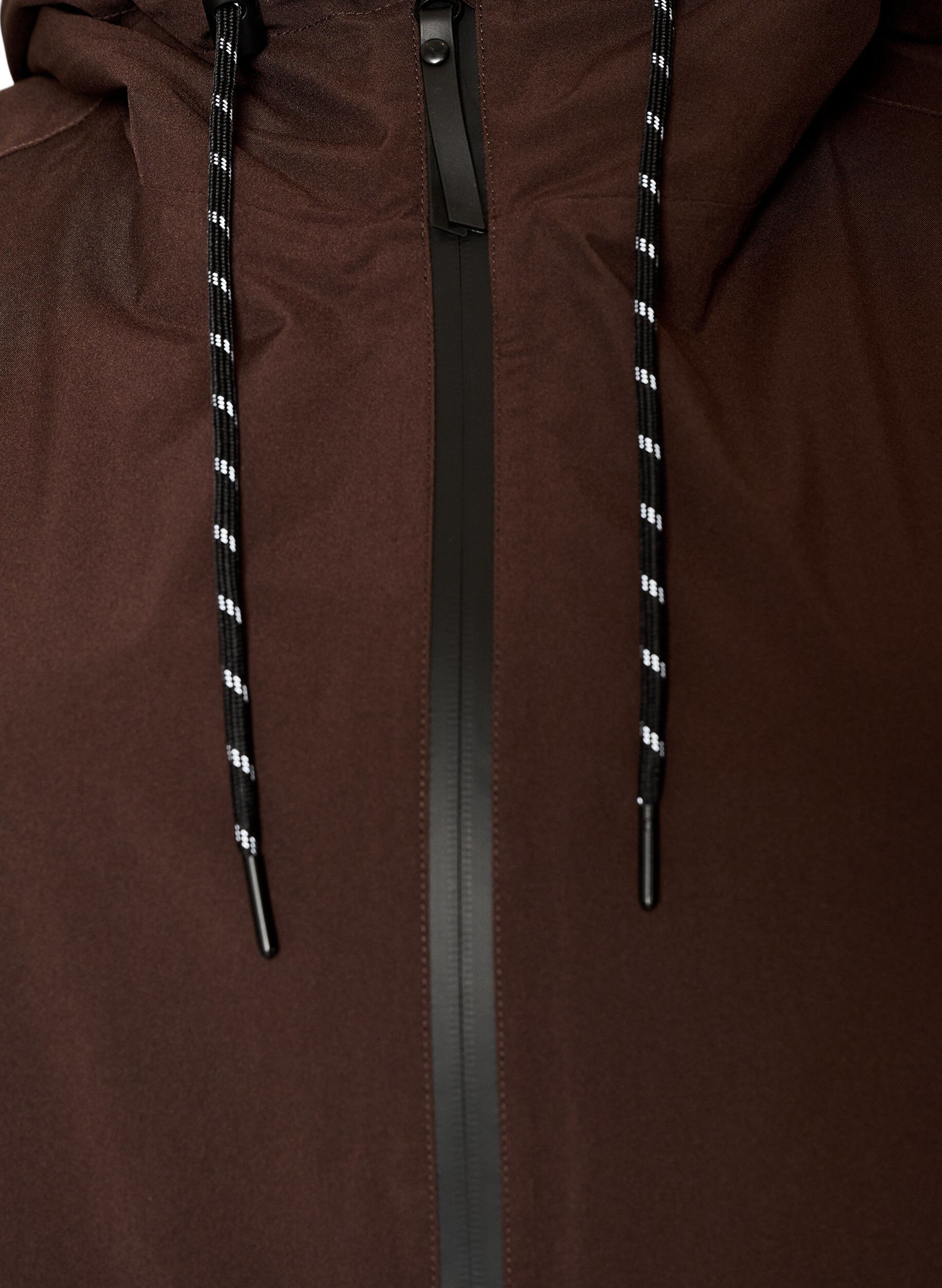 ZizziImperm&eacute;able avec poches et capuche, Marron, Packshot image number 2