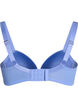 Soutien-gorge moul&eacute; en microfibre avec d&eacute;tail en dentelle et n&oelig;ud, Bleu, Packshot image number 1