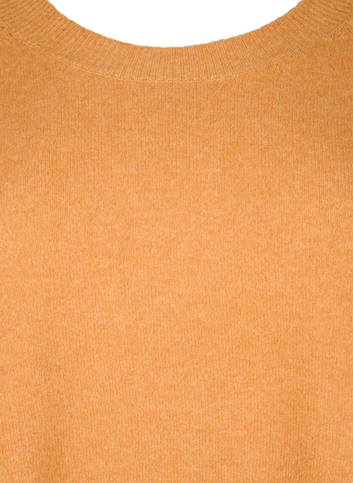 Chemisier en tricot avec des détails de perles, Yam White Mel., Packshot image number 2