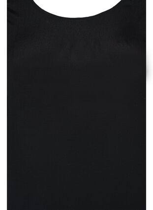 Robe en viscose avec détail au dos, Black, Packshot image number 2