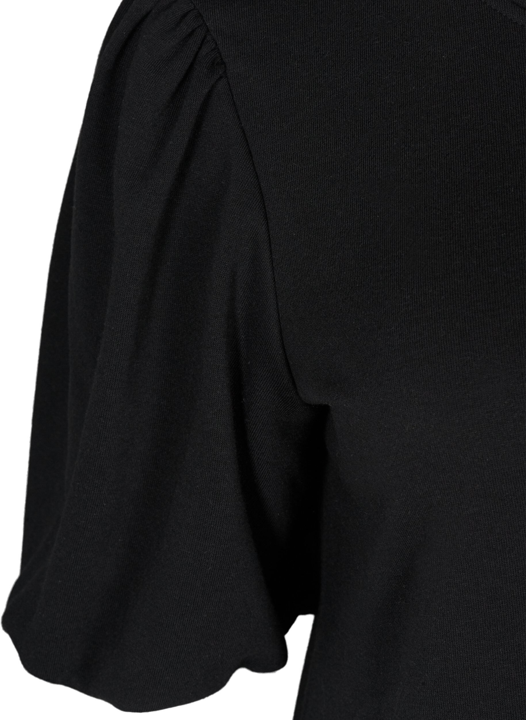 Zizzi Robe sweat-shirt, Black, Packshot image number 2