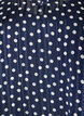 Robe &agrave; motifs avec volants et manches longues, Bleu, Packshot image number 2