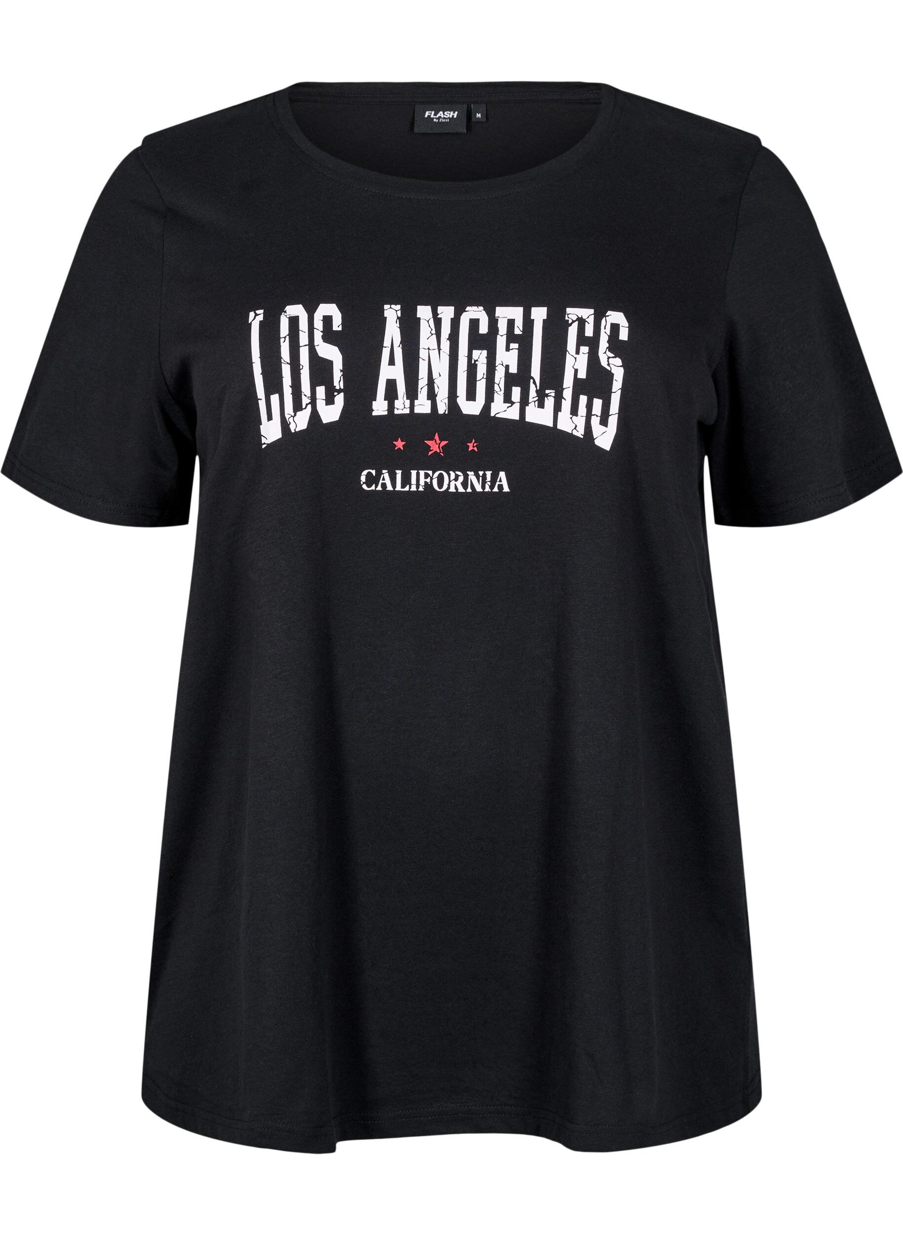 Zizzi FLASH &ndash; T-shirt avec motif, Noir, Packshot image number 0