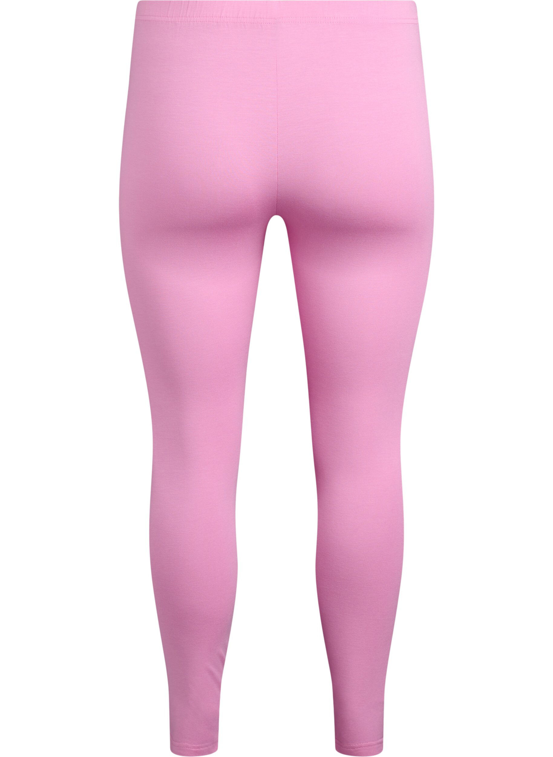 ZizziLeggings basiques en viscose, Rose, Packshot image number 1