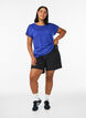T-shirt d'entra&icirc;nement ample &agrave; manches courtes, Violet, Model image number 1