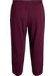 Pantalon 7/8 en modal m&eacute;lang&eacute; avec poches, Bordeaux fonc&eacute;, Packshot image number 1