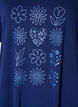 Chemise de nuit &agrave; manches courtes en coton biologique, Bleu, Packshot image number 2