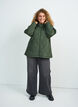 Veste l&eacute;g&egrave;rement matelass&eacute;e en losange, Vert, Model image number 1