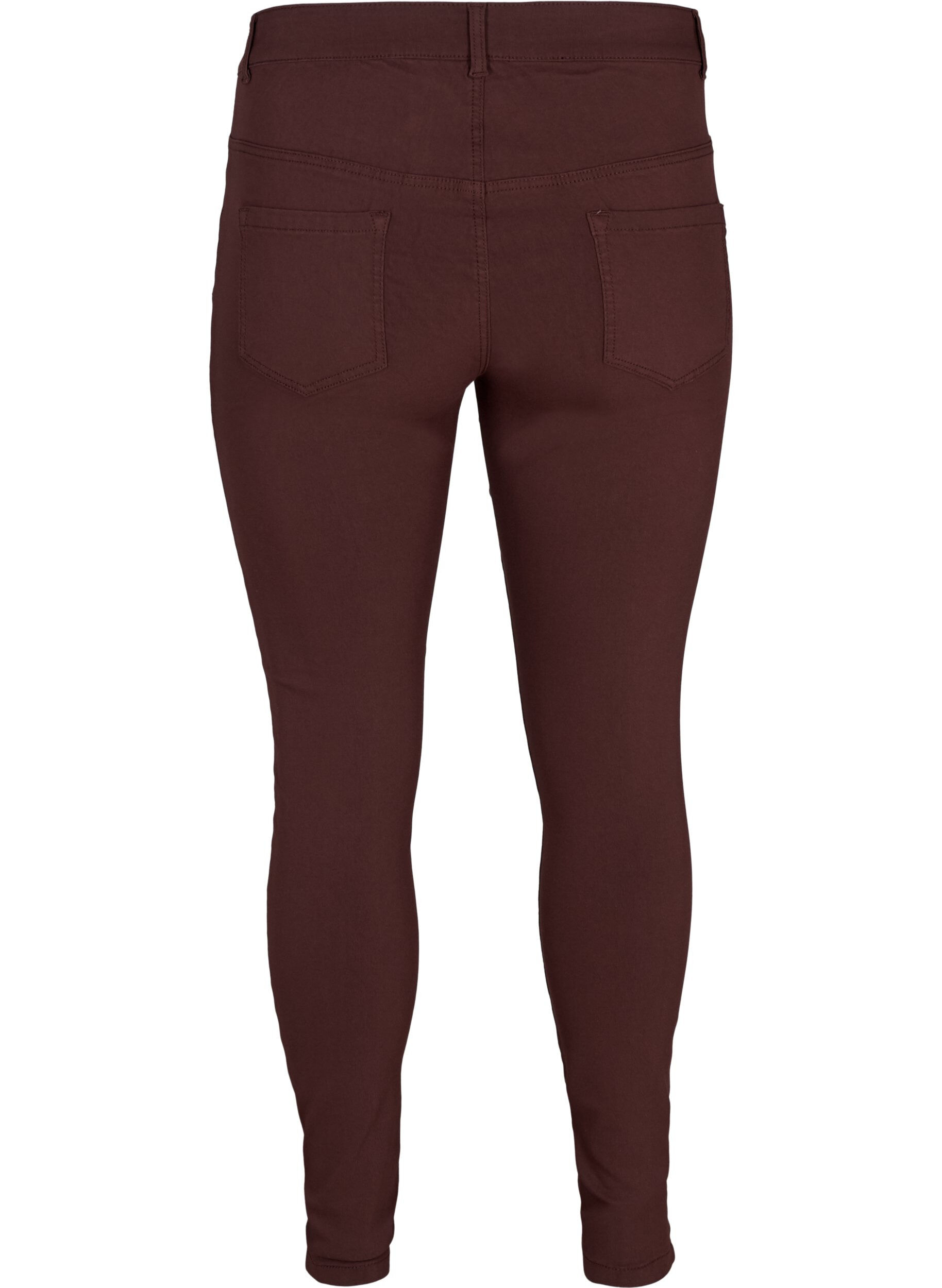 Zizzi Pantalon, Bordeaux fonc&eacute;, Packshot image number 1