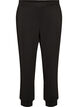 Pantalon en jersey taille haute avec poches, Noir, Packshot image number 0