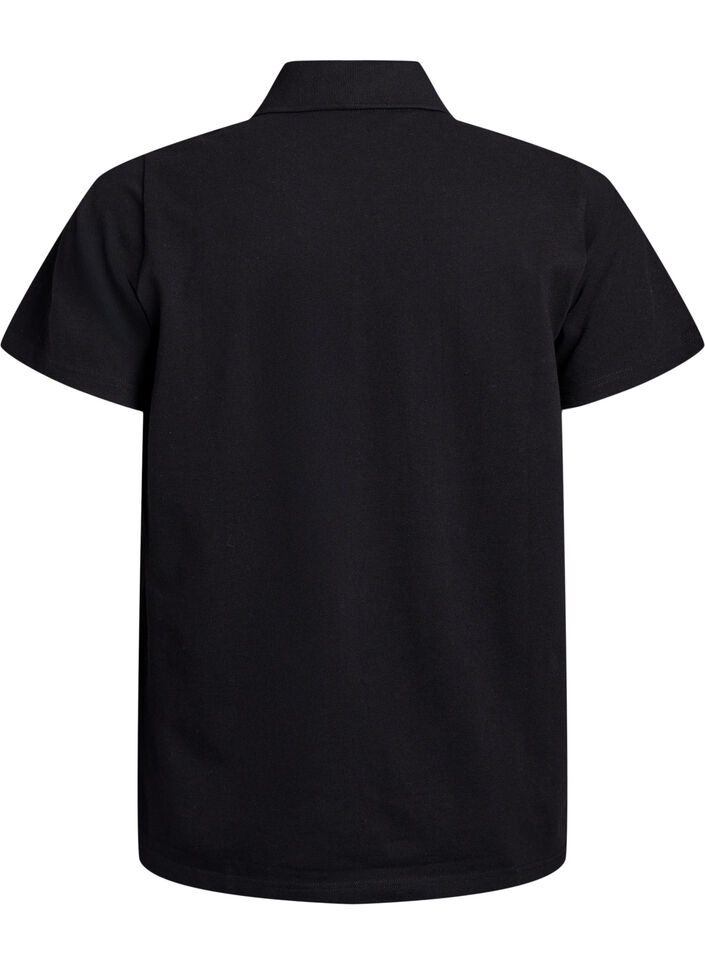 FLASH - Polo &agrave; manches courtes, Noir, Packshot image number 1