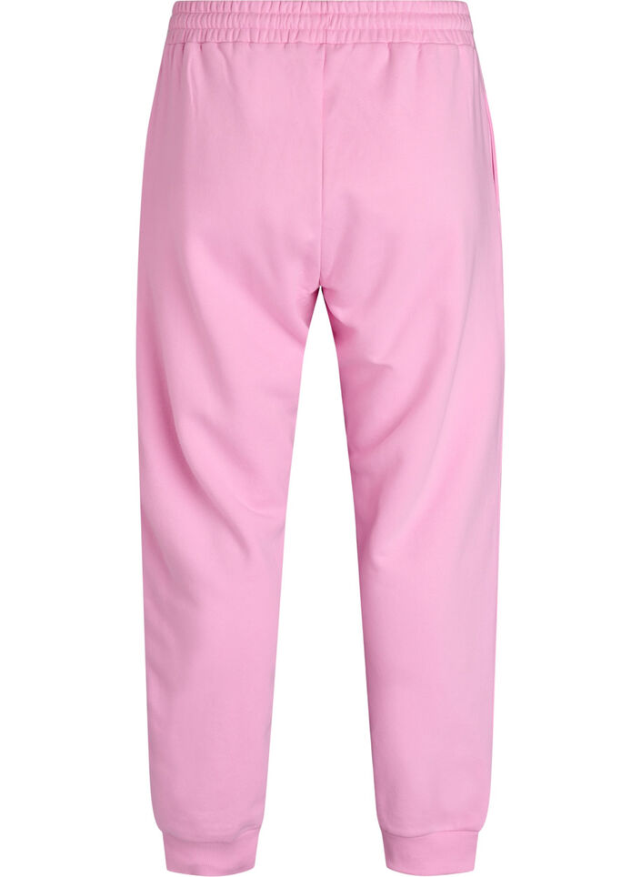 Joggers taille haute, Rose, Packshot image number 1