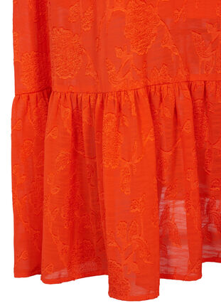 Robes midi à manches longues en look jacquard, Orange.com, Packshot image number 3