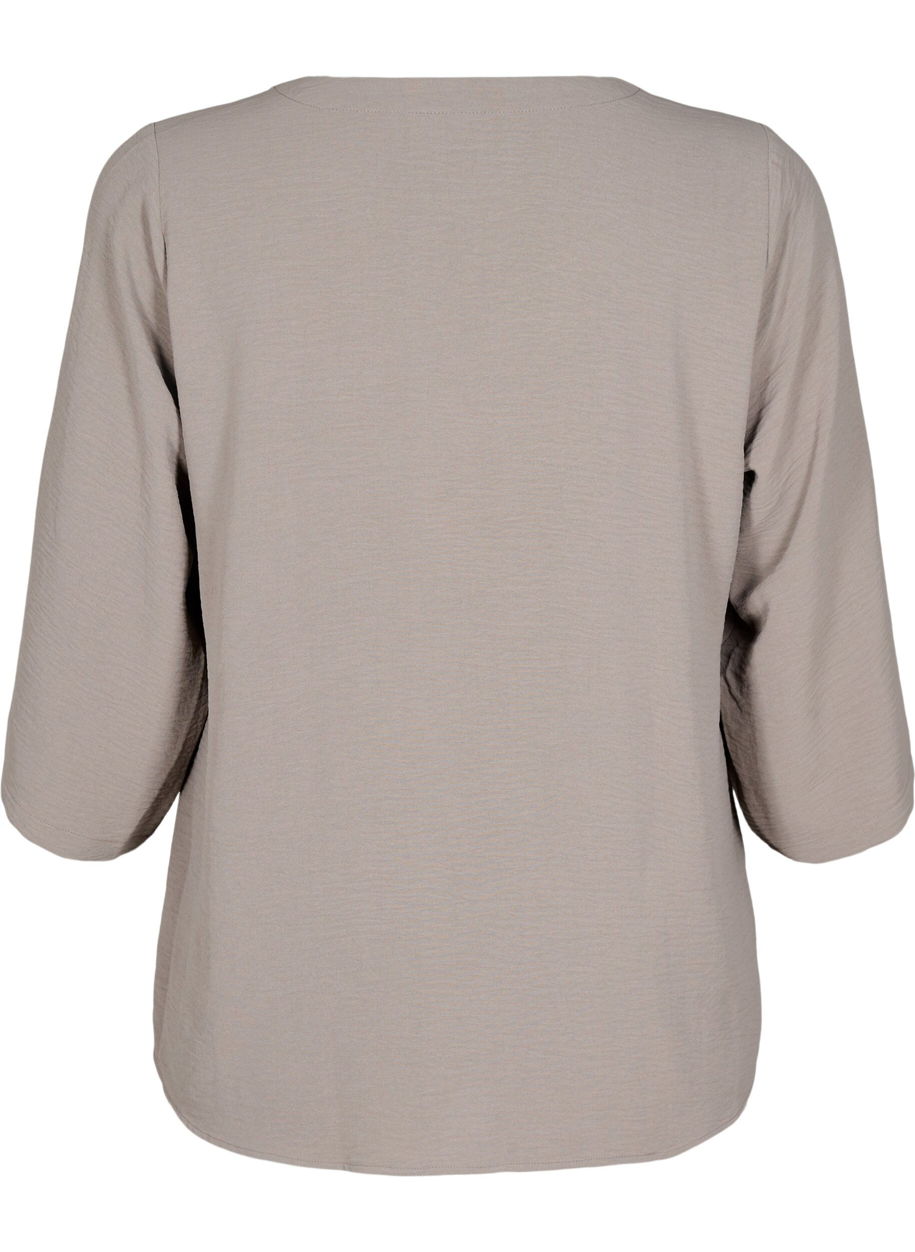 Zizzi FLASH - Blouse &agrave; manches 3/4, Beige, Packshot image number 1