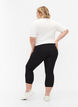 Leggings basiques longueur 3/4 en viscose, Noir, Model image number 2