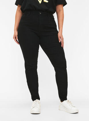 FLASH - Jeans avec coupe super slim, Black, Model image number 2