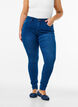 Jean Amy super slim &agrave; taille haute, Blue Denim, Model image number 2