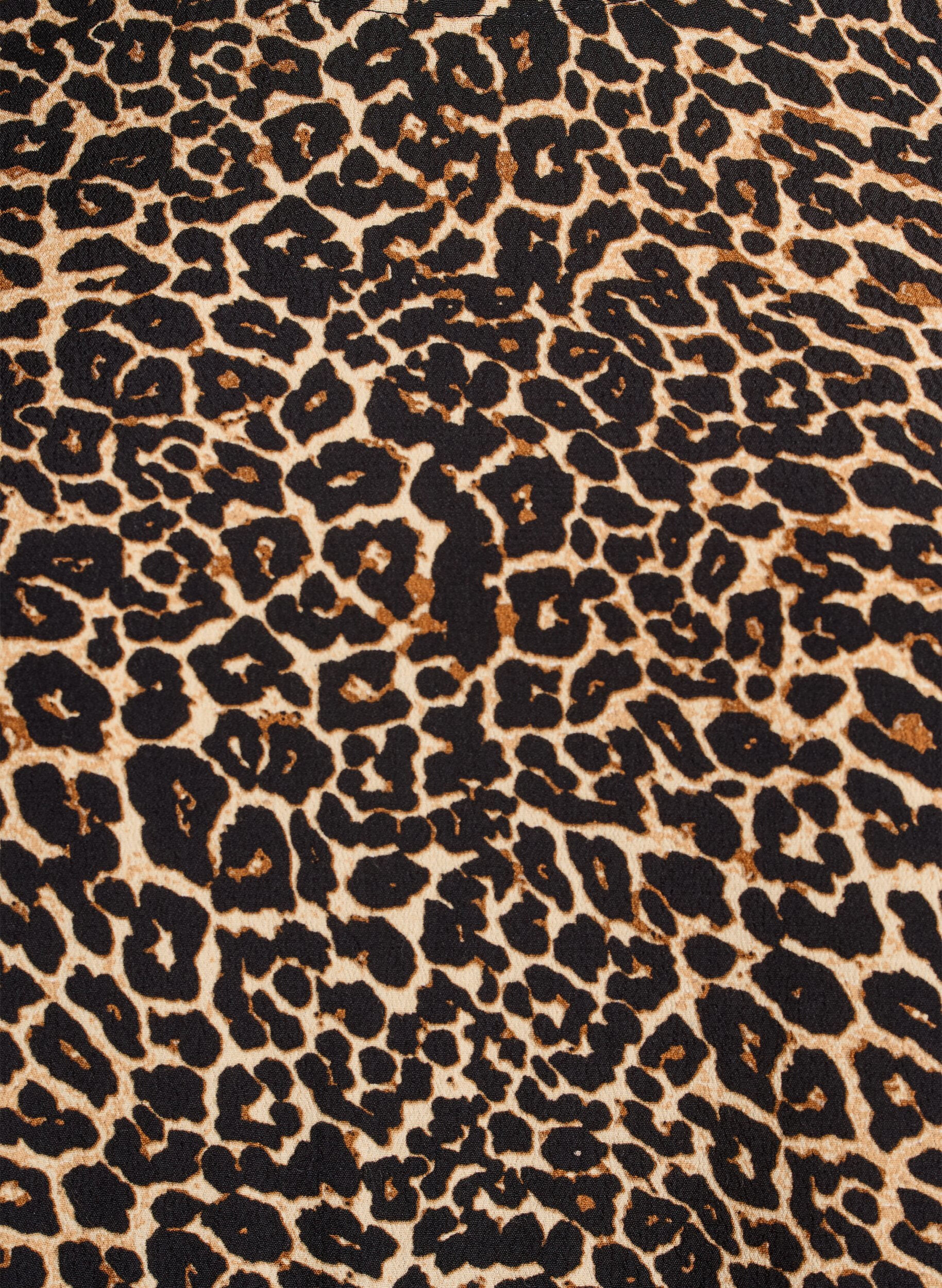 Zizzi Tunique &agrave; manches longues avec couture, Marron, Packshot image number 2