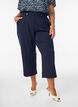 Pantalon 7/8 &agrave; coupe ample, Bleu, Model image number 2