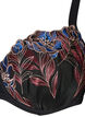 Soutien-gorge moul&eacute; avec broderie florale, Noir, Packshot image number 2