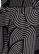 Pantalon taille haute en viscose, Noir, Packshot image number 2