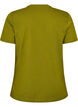 T-shirt basique en coton &agrave; col rond, Vert, Packshot image number 1