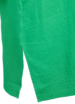 Robes en coton à manches courtes, Bright Green, Packshot image number 3