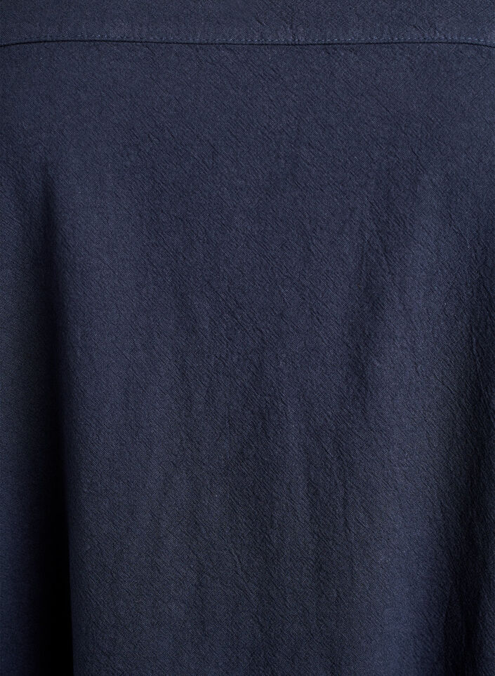 Robe en coton &agrave; manches courtes, Bleu, Packshot image number 2