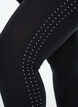 Leggings avec détail en strass, Noir, Model image number 3