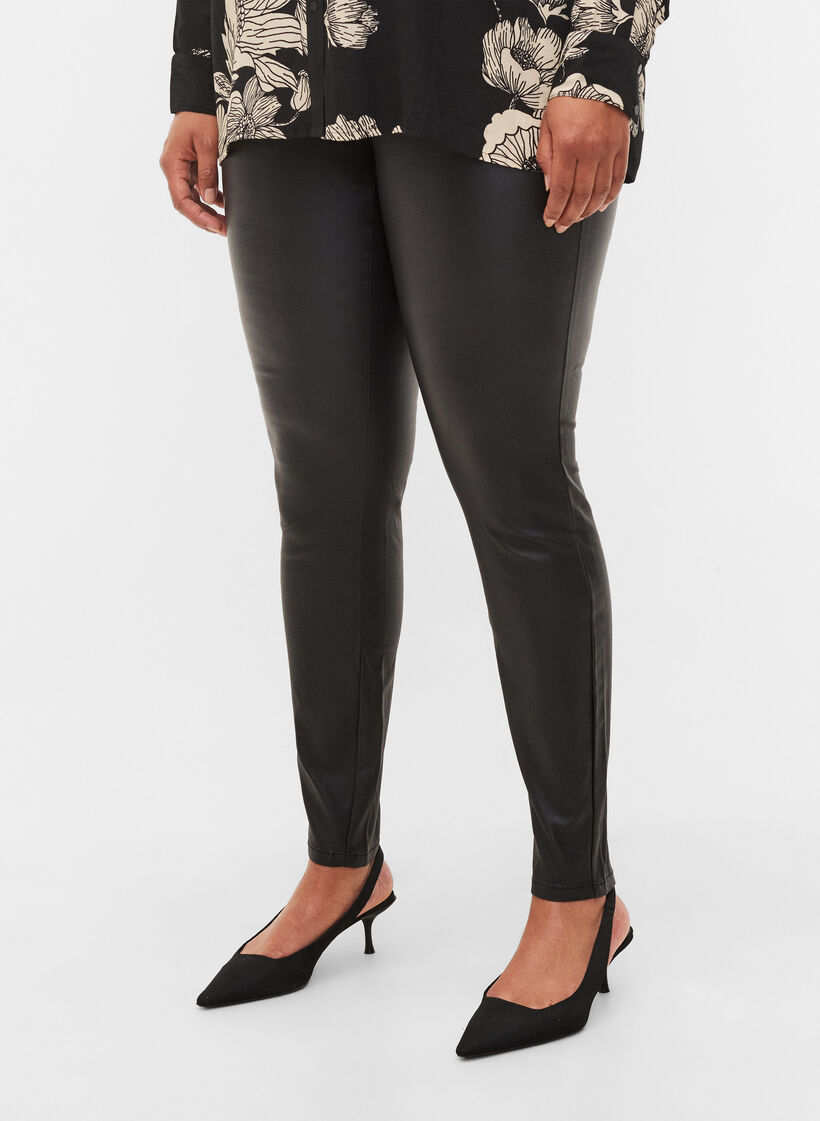 Legging en viscose, Black, Model image number 2