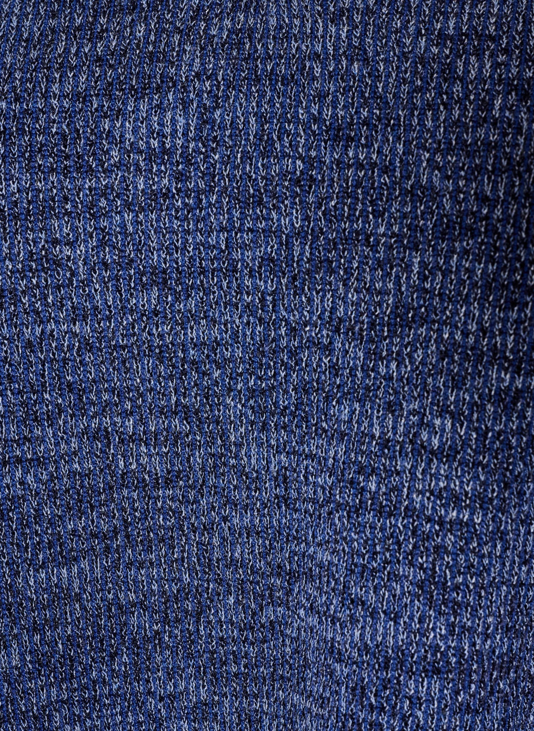 ZizziBlouse en jersey avec col en V et manches longues, Bleu, Packshot image number 2