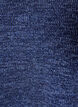 Blouse en jersey avec col en V et manches longues, Bleu, Packshot image number 2